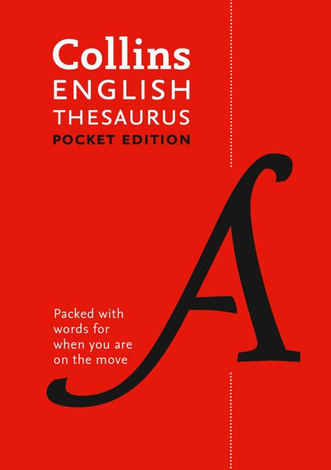 English Pocket Thesaurus by Collins Dictionaries - 9780008141820
