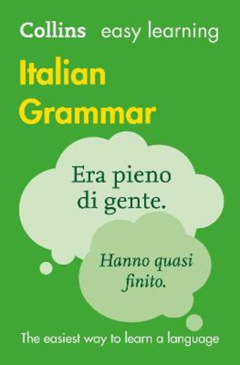 Easy Learning Italian Grammar by Collins Dictionaries - 9780008142025