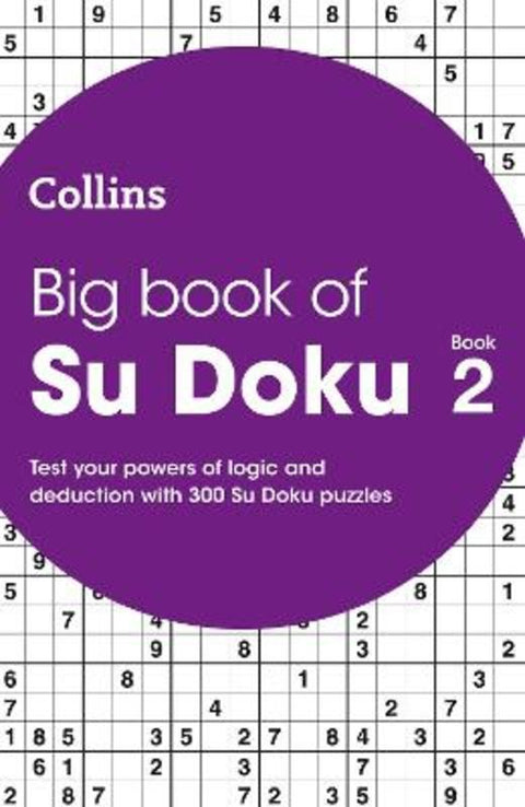 Big Book of Su Doku 2 by Collins Puzzles - 9780008279677