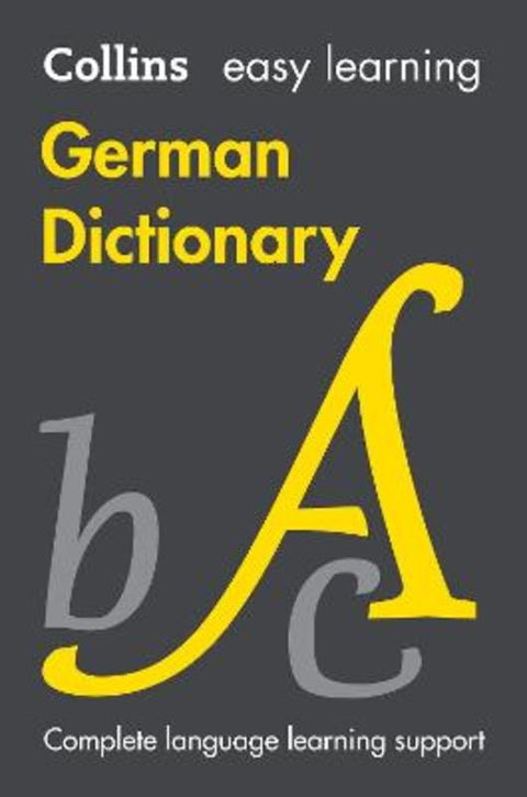 Easy Learning German Dictionary by Collins Dictionaries - 9780008300265