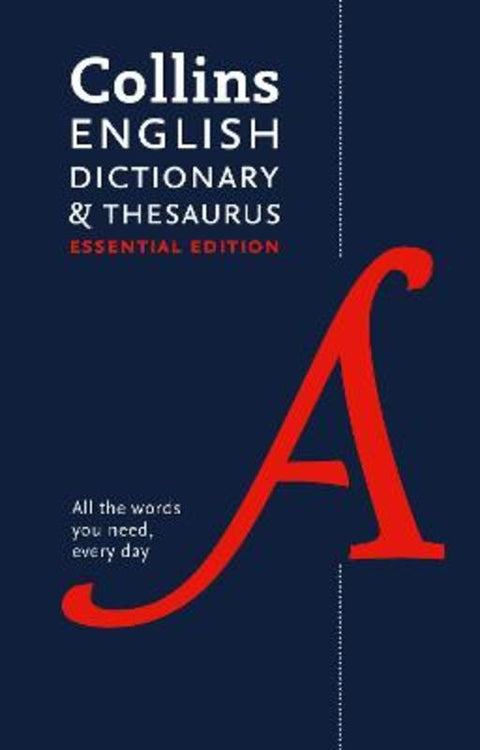 English Dictionary and Thesaurus Essential by Collins Dictionaries - 9780008309404