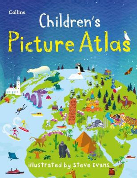 Collins Children's Picture Atlas by Steve Evans - 9780008320324