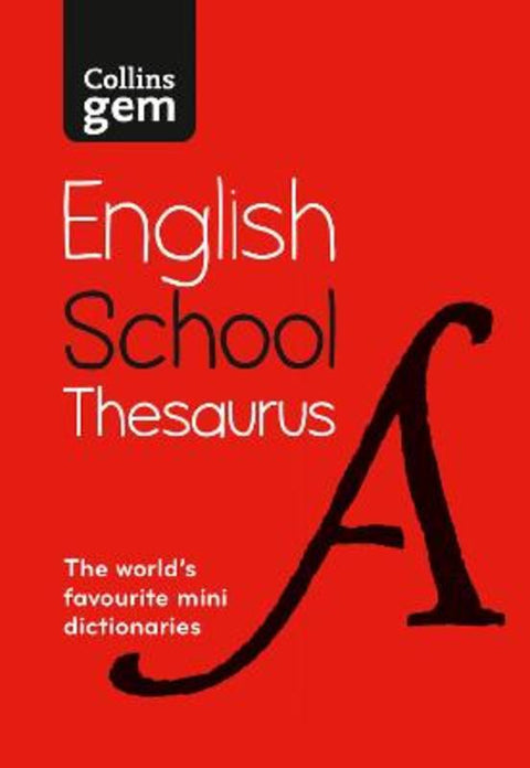 Gem School Thesaurus by Collins Dictionaries - 9780008321185