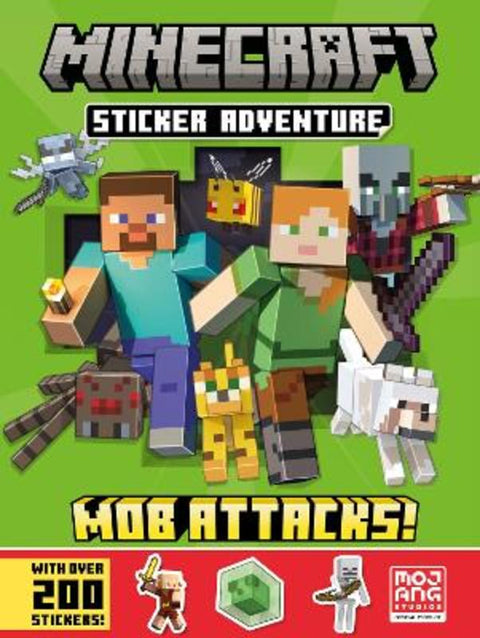 Minecraft Sticker Adventure: Mob Attacks! by Mojang AB - 9780008533953
