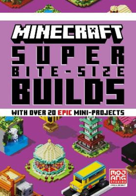 MINECRAFT SUPER BITE-SIZE BUILDS from Mojang AB - Harry Hartog gift idea