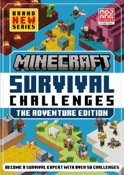 MINECRAFT SURVIVAL CHALLENGES from Mojang AB - Harry Hartog gift idea