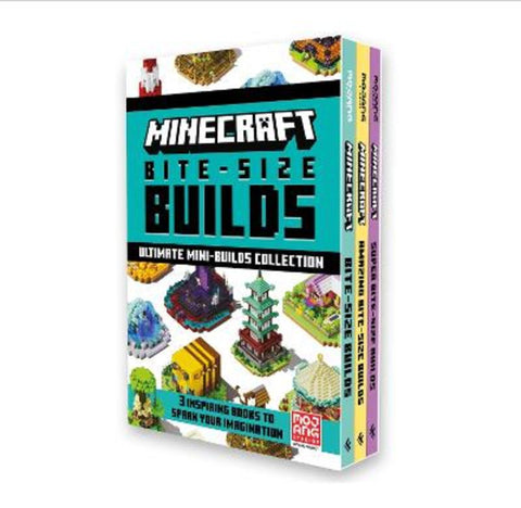 Minecraft: Bite Size Builds Slipcase x 3 by Mojang AB - 9780008537548