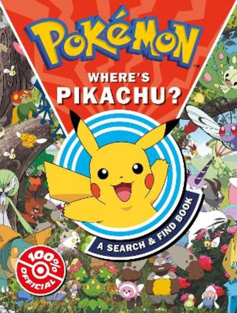 Pokemon Where's Pikachu? A search & find book by Pokemon - 9780008547592