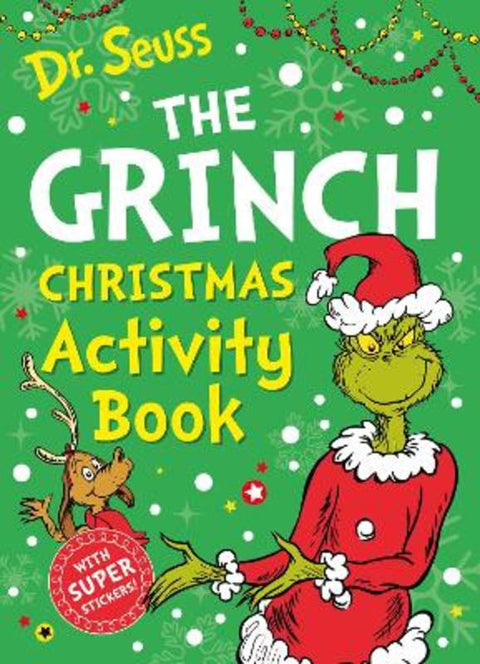 The Grinch Christmas Activity Book by Dr. Seuss - 9780008592400