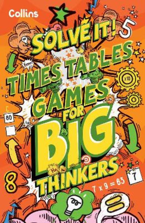 Times Table Games for Big Thinkers by Collins Kids - 9780008599515