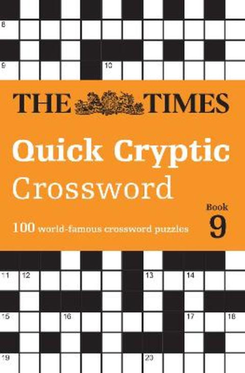 The Times Quick Cryptic Crossword Book 9 by The Times Mind Games - 9780008618032