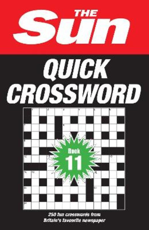 The Sun Quick Crossword Book 11 by The Sun - 9780008618063