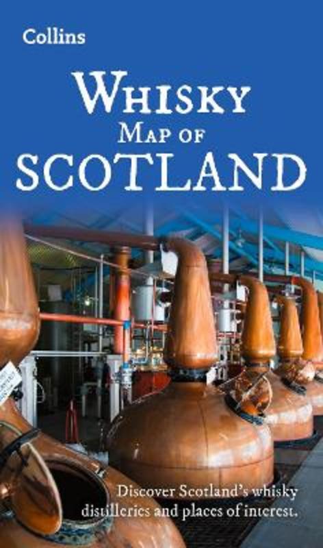 Whisky Map of Scotland by Collins Maps - 9780008664992