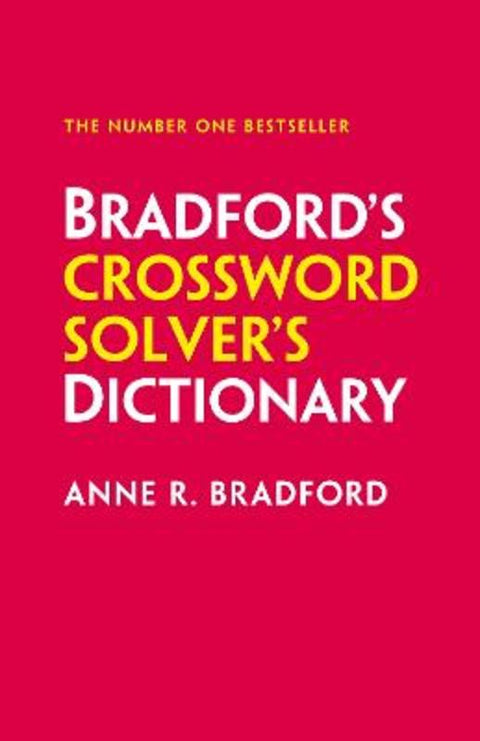 Bradford's Crossword Solver's Dictionary by Anne R. Bradford - 9780008673031