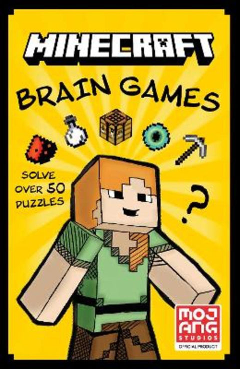 Minecraft Brain Games by Mojang AB - 9780008680589