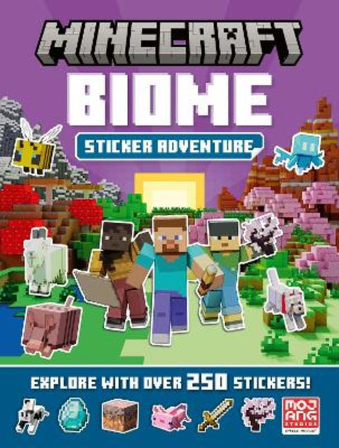 Minecraft Biome Adventure Sticker Book by Mojang AB - 9780008680671