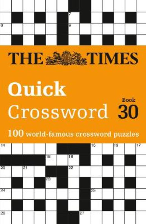 The Times Quick Crossword Book 30 by The Times Mind Games - 9780008748821
