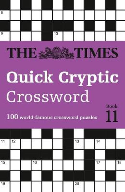 The Times Quick Cryptic Crossword Book 11 by The Times Mind Games - 9780008748838