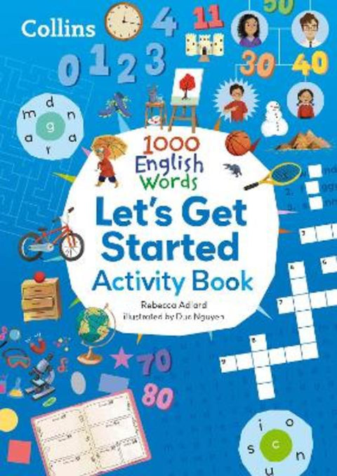 Collins 1000 English Words Activity Book: Let's get started by Collins ELT - 9780008756345