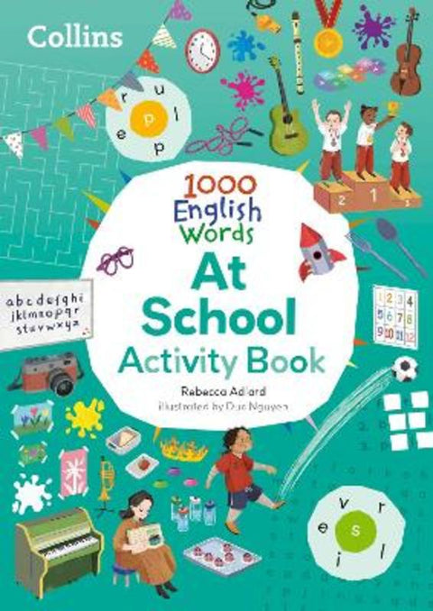 Collins 1000 English Words Activity Book: At school by Collins ELT - 9780008756369