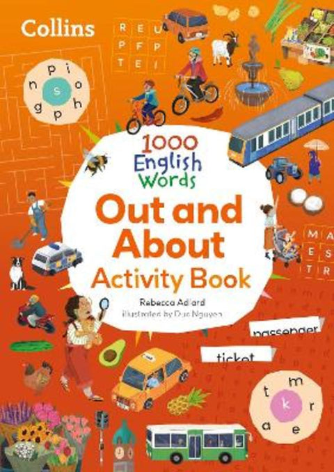 Collins 1000 English Words Activity Book: Out and about by Collins ELT - 9780008756383