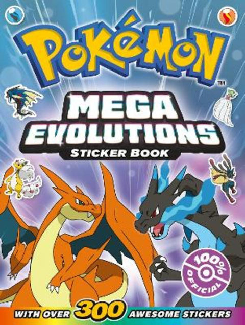 Pokemon Mega Evolutions Sticker Book from Pokemon - Harry Hartog gift idea