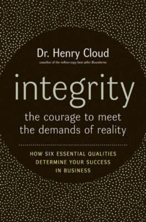 Integrity by Henry Cloud - 9780060849689