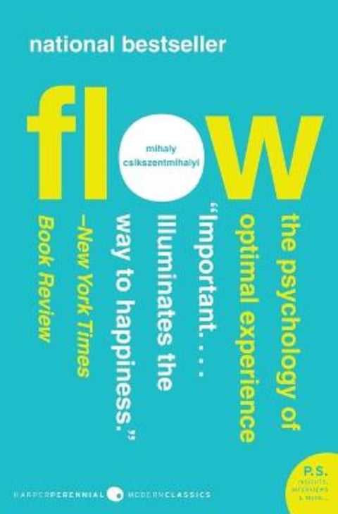 Flow by Mihaly Csikszentmihalyi - 9780061339202