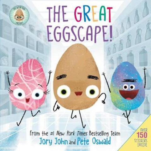 The Good Egg Presents: The Great Eggscape! by Jory John - 9780062975676