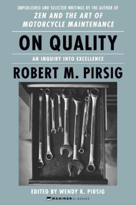 On Quality by Robert M. Pirsig - 9780063084650