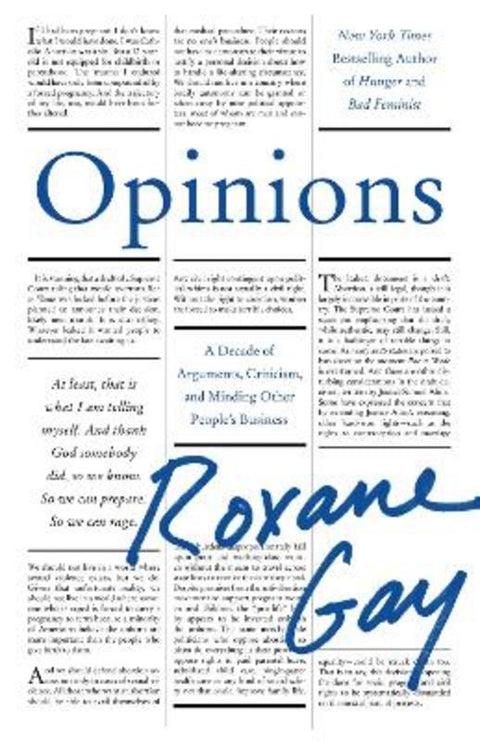 Opinions by Roxane Gay - 9780063341463