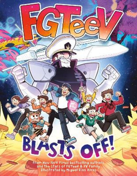 FGTeeV Blasts Off! by FGTeeV - 9780063429505
