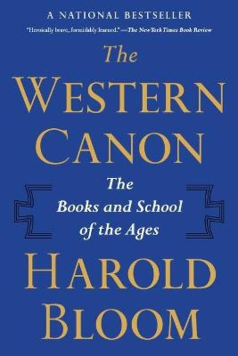 The Western Canon by Harold Bloom - 9780063452046