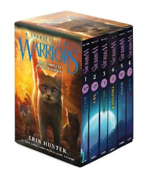 Warriors: A Starless Clan Box Set: Volumes 1 to 6 by Erin Hunter - 9780063471894