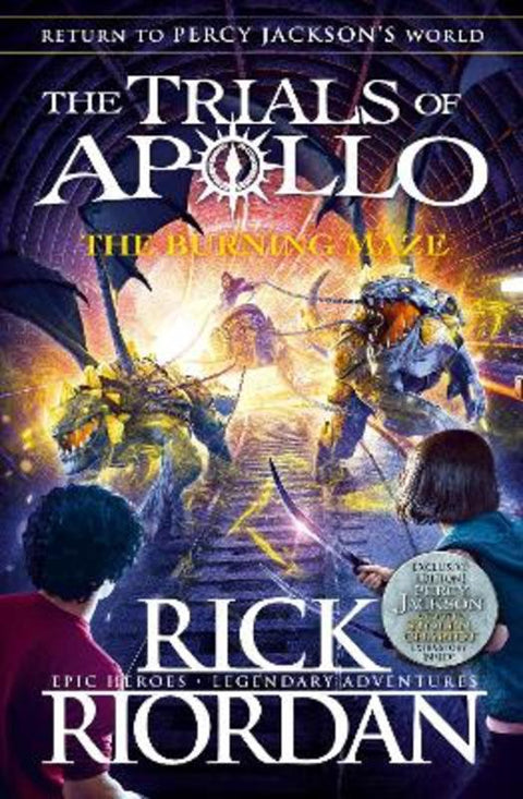 The Burning Maze (The Trials of Apollo Book 3) by Rick Riordan - 9780141364001