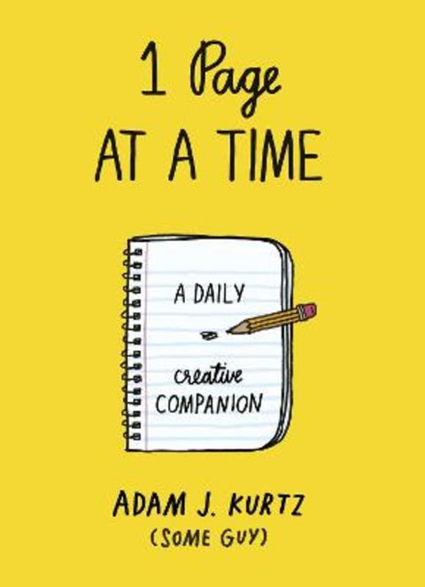 1 Page at a Time by Adam J. Kurtz - 9780141981024