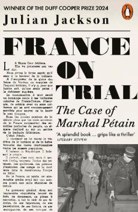 France on Trial by Julian Jackson - 9780141993096