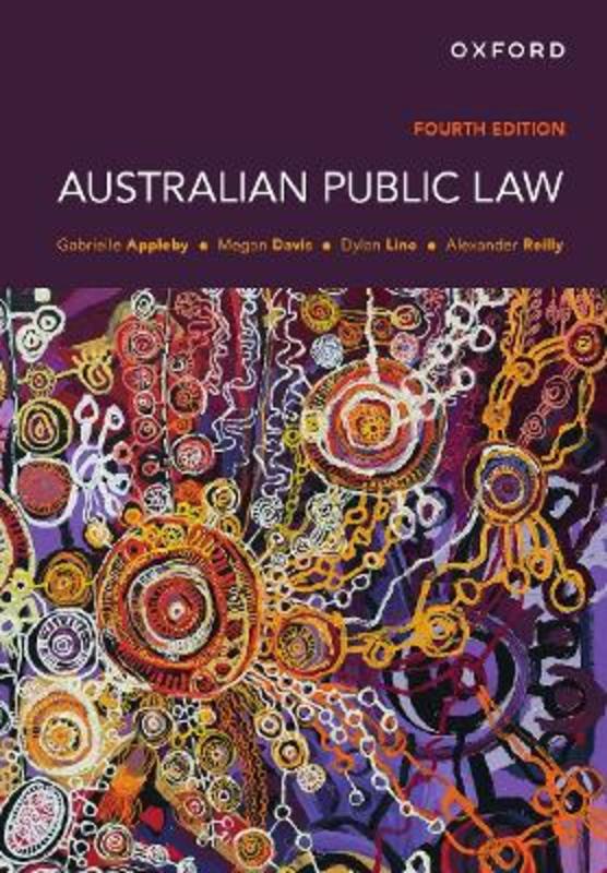 Australian Public Law by Appleby - 9780190338664