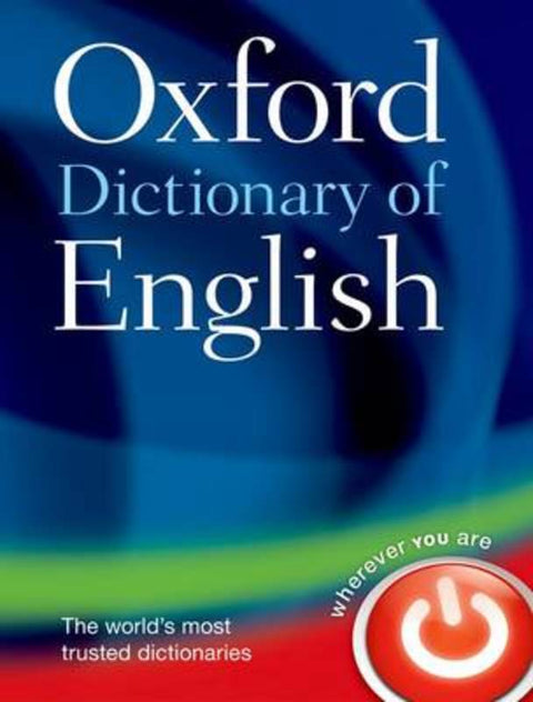 Oxford Dictionary of English by Oxford Languages - 9780199571123