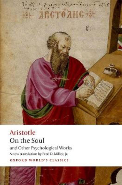 On the Soul by Aristotle - 9780199588213