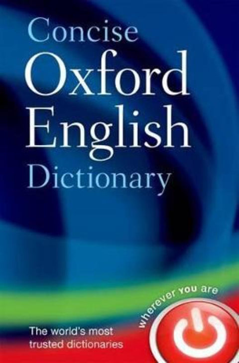Concise Oxford English Dictionary by Oxford Languages - 9780199601080