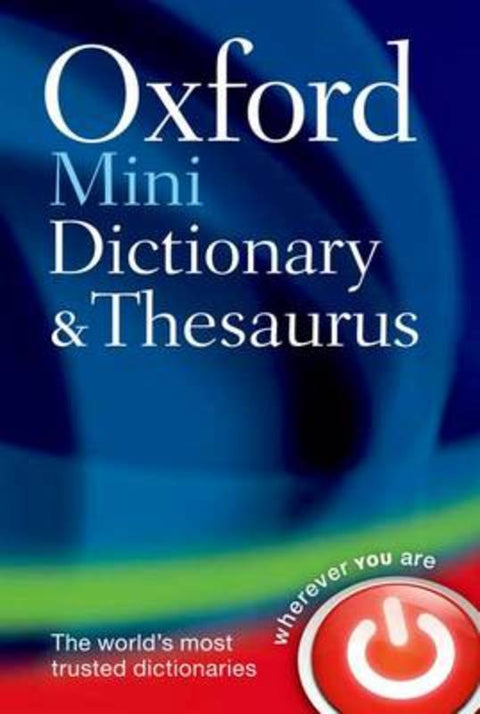Oxford Mini Dictionary and Thesaurus by Oxford Languages - 9780199692637