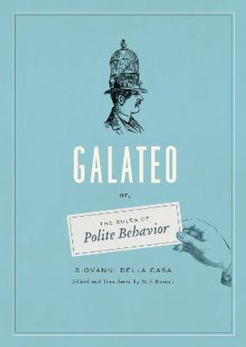 Galateo by Giovanni Della Casa - 9780226212197