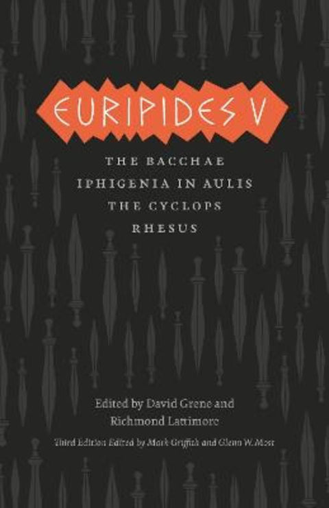 Euripides V by Euripides - 9780226308982