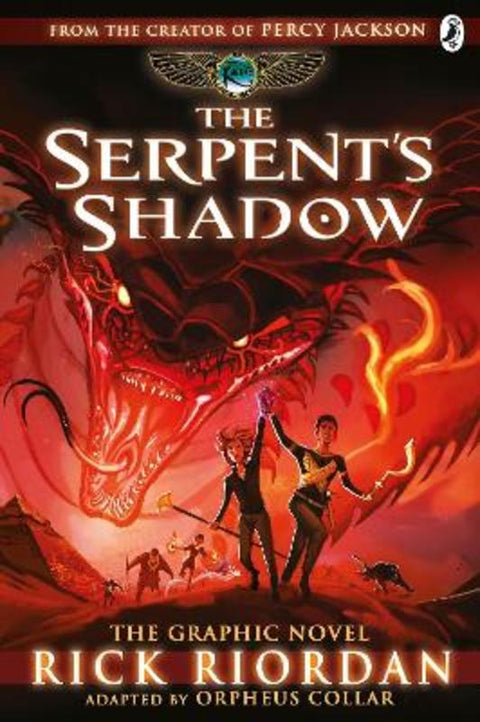 The Serpent's Shadow: The Graphic Novel (The Kane Chronicles Book 3) by Rick Riordan - 9780241336809