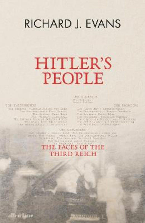 Hitler's People by Richard J. Evans - 9780241471500