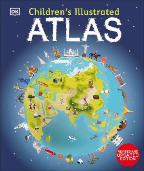 Children's Illustrated Atlas by DK - 9780241598283