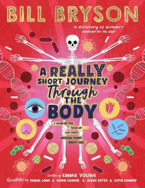A Really Short Journey Through the Body from Bill Bryson - Harry Hartog gift idea