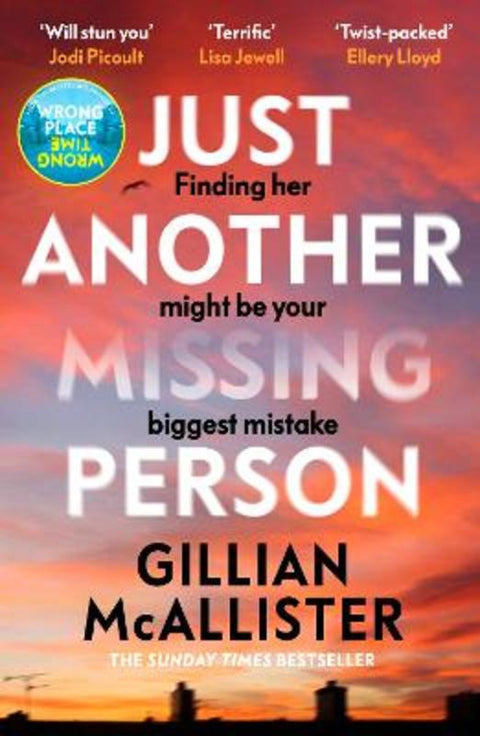 Just Another Missing Person by Gillian McAllister - 9780241621615