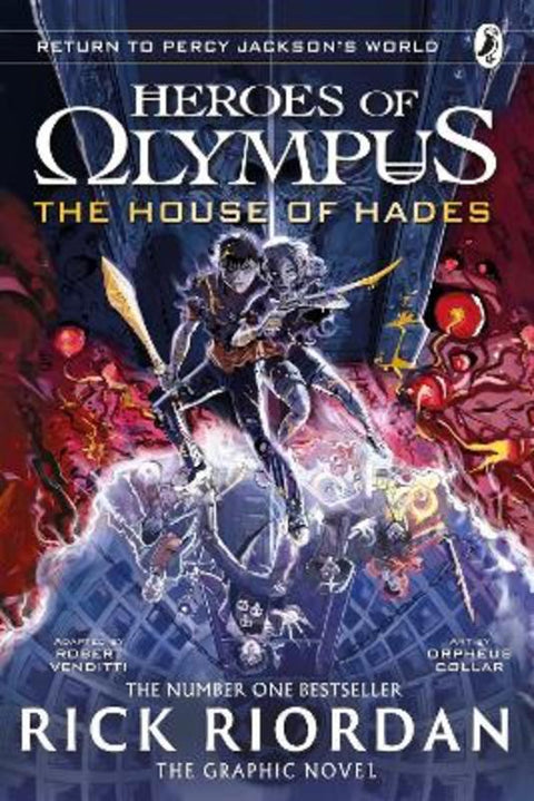 The House of Hades: The Graphic Novel (Heroes of Olympus Book 4) by Rick Riordan - 9780241686560